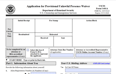 Speculation About The Proposed Provisional Unlawful Presence Waiver