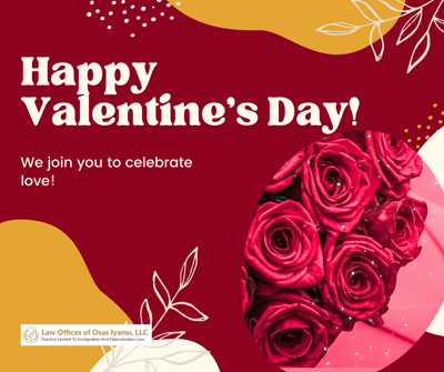 Celebrating Love! Happy Valentine’s day!